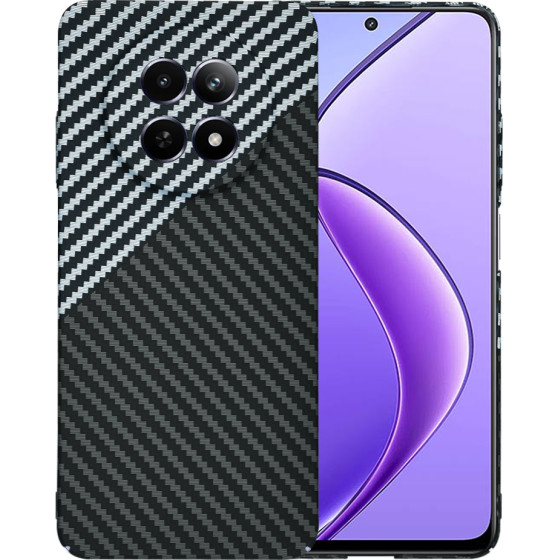 Techsuit - Carbonite FiberShell - Realme 12 / 12x - Stealth Gray