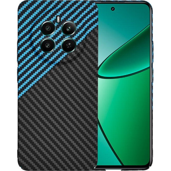 Techsuit - Carbonite FiberShell - Realme 12 4G / 12+ / 13 4G - Blue Pulse