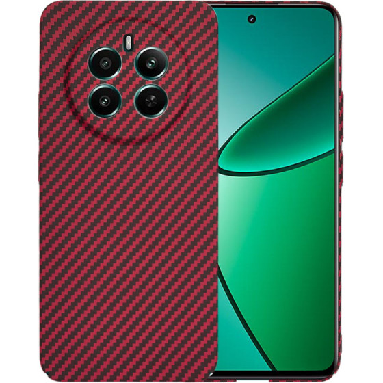 Techsuit - Carbonite FiberShell - Realme 12 4G / 12+ / 13 4G - Red