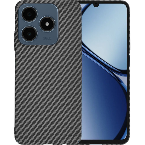Techsuit - Carbonite FiberShell - Realme C61 / Realme C63 - Black