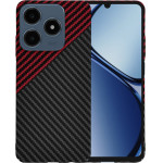 Techsuit - Carbonite FiberShell - Realme C61 / Realme C63 - Red Vortex