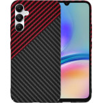 Techsuit - Carbonite FiberShell - Samsung Galaxy A05s - Red Vortex
