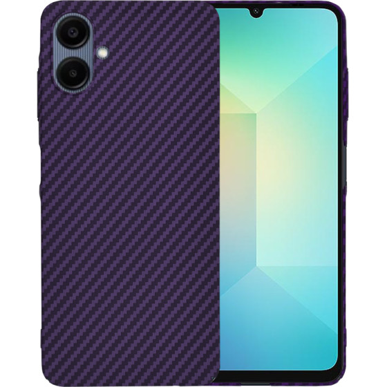 Techsuit - Carbonite FiberShell - Samsung Galaxy A06 - Purple