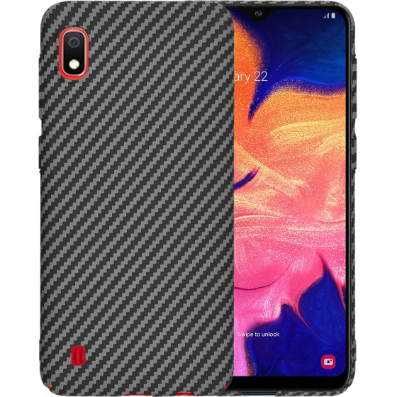 Techsuit - Carbonite FiberShell - Samsung Galaxy A10 - Black
