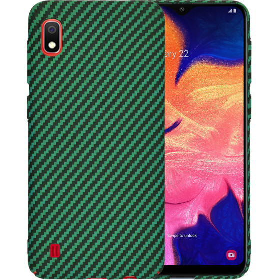 Techsuit - Carbonite FiberShell - Samsung Galaxy A10 - Green