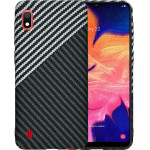 Techsuit - Carbonite FiberShell - Samsung Galaxy A10 - Stealth Gray