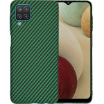 Techsuit - Carbonite FiberShell - Samsung Galaxy A12 / A12 Nacho / M12 / F12 - Green
