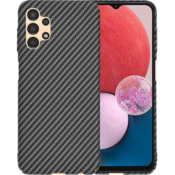 Techsuit - Carbonite FiberShell - Samsung Galaxy A13 4G - Black