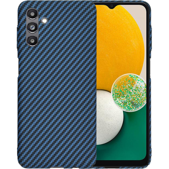 Techsuit - Carbonite FiberShell - Samsung Galaxy A13 5G / A04s - Cyan