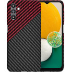 Techsuit - Carbonite FiberShell - Samsung Galaxy A13 5G / A04s - Red Vortex