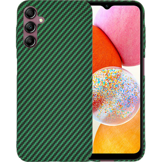 Techsuit - Carbonite FiberShell - Samsung Galaxy A14 4G / A14 5G - Green