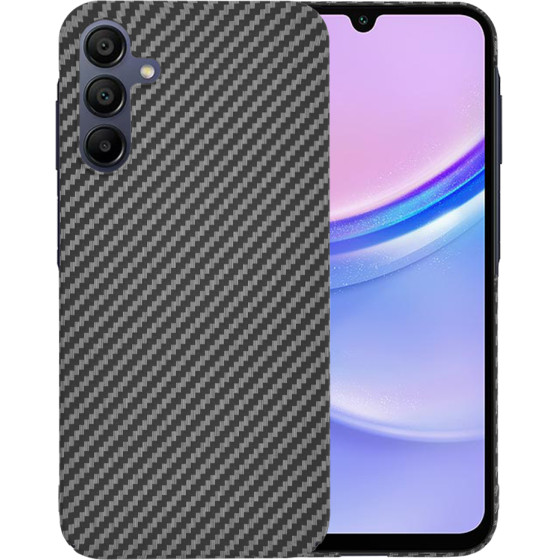 Techsuit - Carbonite FiberShell - Samsung Galaxy A15 4G / A15 5G - Black