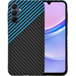 Techsuit - Carbonite FiberShell - Samsung Galaxy A15 4G / A15 5G - Blue Pulse