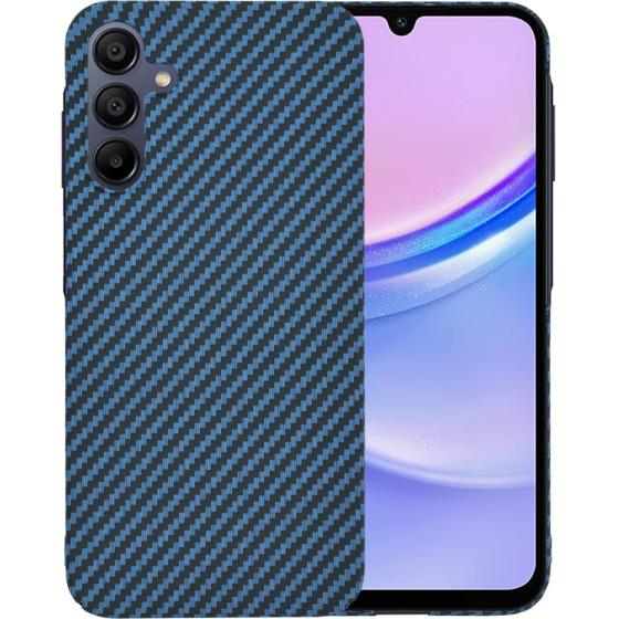 Techsuit - Carbonite FiberShell - Samsung Galaxy A15 4G / A15 5G - Cyan