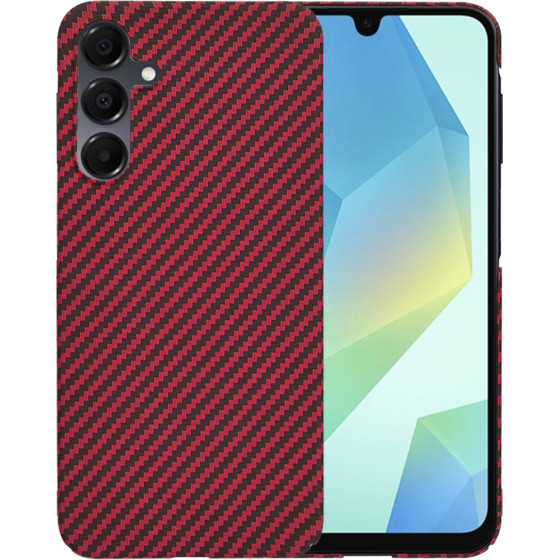 Techsuit - Carbonite FiberShell - Samsung Galaxy A16 4G / A16 5G - Red