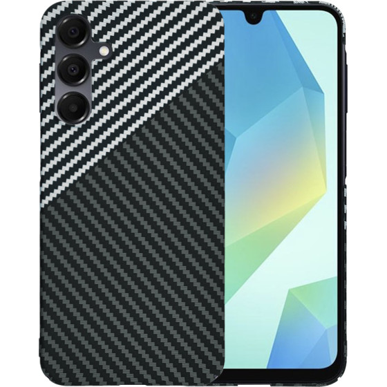 Techsuit - Carbonite FiberShell - Samsung Galaxy A16 4G / A16 5G - Stealth Gray