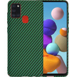 Techsuit - Carbonite FiberShell - Samsung Galaxy A21s - Green