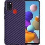 Techsuit - Carbonite FiberShell - Samsung Galaxy A21s - Purple