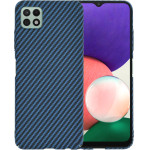 Techsuit - Carbonite FiberShell - Samsung Galaxy A22 5G - Cyan