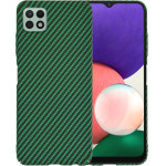 Techsuit - Carbonite FiberShell - Samsung Galaxy A22 5G - Green
