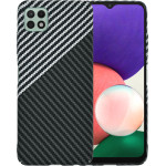 Techsuit - Carbonite FiberShell - Samsung Galaxy A22 5G - Stealth Gray