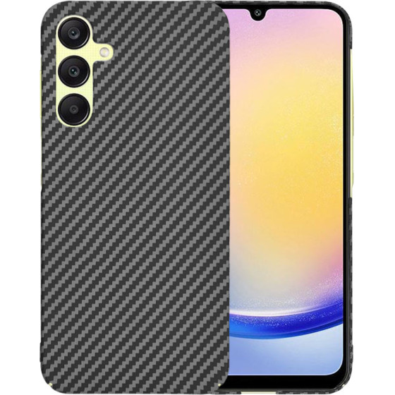 Techsuit - Carbonite FiberShell - Samsung Galaxy A25 5G - Black