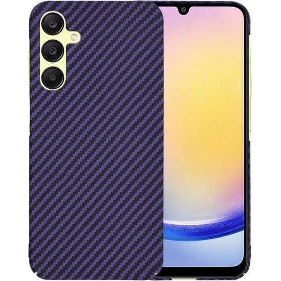 Techsuit - Carbonite FiberShell - Samsung Galaxy A25 5G - Purple