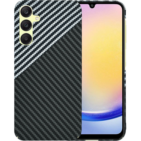 Techsuit - Carbonite FiberShell - Samsung Galaxy A25 5G - Stealth Gray