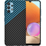 Techsuit - Carbonite FiberShell - Samsung Galaxy A32 4G - Blue Pulse