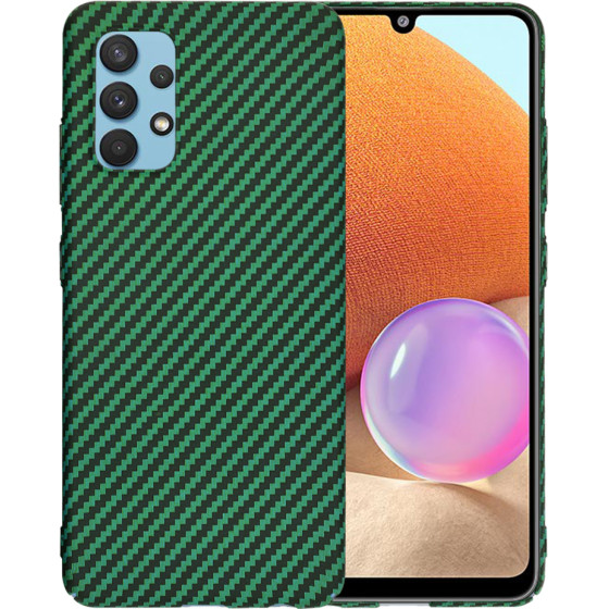 Techsuit - Carbonite FiberShell - Samsung Galaxy A32 4G - Green