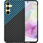Techsuit - Carbonite FiberShell - Samsung Galaxy A35 5G - Blue Pulse