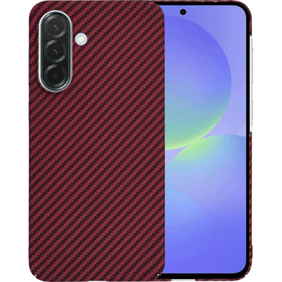 Techsuit - Carbonite FiberShell - Samsung Galaxy A36 5G - Red