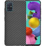 Techsuit - Carbonite FiberShell - Samsung Galaxy A51 4G - Black