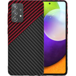 Techsuit - Carbonite FiberShell - Samsung Galaxy A52 4G / A52 5G / A52s 5G - Red Vortex