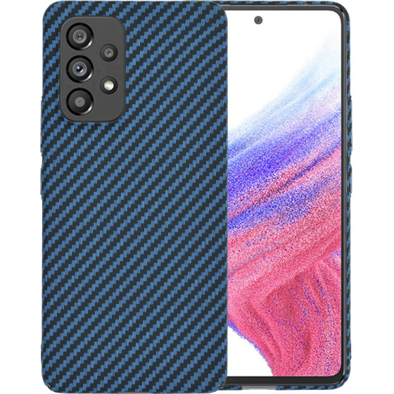 Techsuit - Carbonite FiberShell - Samsung Galaxy A53 5G - Cyan