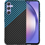 Techsuit - Carbonite FiberShell - Samsung Galaxy A54 - Blue Pulse