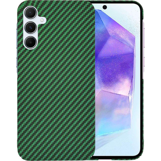Techsuit - Carbonite FiberShell - Samsung Galaxy A55 5G - Green