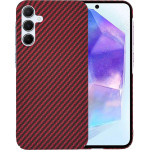 Techsuit - Carbonite FiberShell - Samsung Galaxy A55 5G - Red
