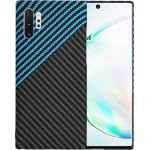 Techsuit - Carbonite FiberShell - Samsung Galaxy Note 10 Plus 4G / Note 10 Plus 5G - Blue Pulse