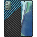 Techsuit - Carbonite FiberShell - Samsung Galaxy Note 20 4G / Note 20 5G - Blue Pulse