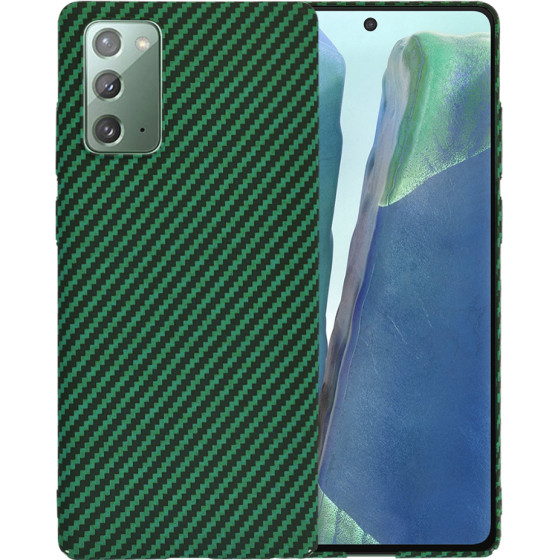 Techsuit - Carbonite FiberShell - Samsung Galaxy Note 20 4G / Note 20 5G - Green