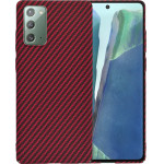 Techsuit - Carbonite FiberShell - Samsung Galaxy Note 20 4G / Note 20 5G - Red