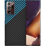 Techsuit - Carbonite FiberShell - Samsung Galaxy Note 20 Ultra / Note 20 Ultra 5G - Blue Pulse