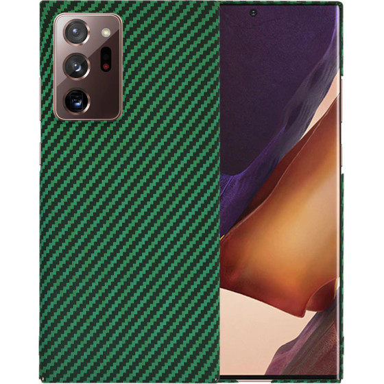 Techsuit - Carbonite FiberShell - Samsung Galaxy Note 20 Ultra / Note 20 Ultra 5G - Green