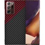 Techsuit - Carbonite FiberShell - Samsung Galaxy Note 20 Ultra / Note 20 Ultra 5G - Red Vortex