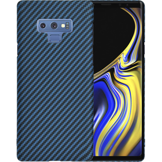 Techsuit - Carbonite FiberShell - Samsung Galaxy Note 9 - Cyan