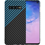Techsuit - Carbonite FiberShell - Samsung Galaxy S10 - Blue Pulse