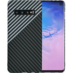 Techsuit - Carbonite FiberShell - Samsung Galaxy S10 - Stealth Gray