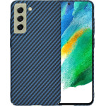 Techsuit - Carbonite FiberShell - Samsung Galaxy S21 FE 5G - Cyan