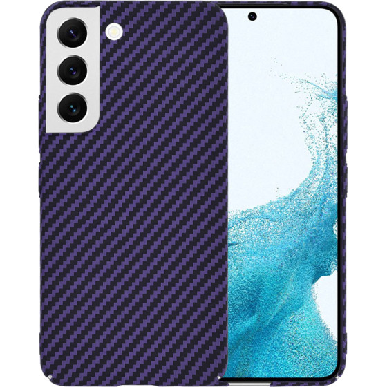 Techsuit - Carbonite FiberShell - Samsung Galaxy S22 5G - Purple